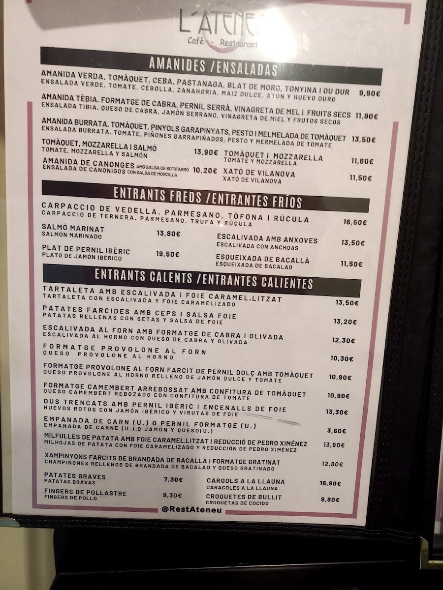 Menu Restaurant Ateneu-5